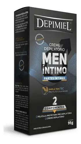 Crema Depilatoria Hombre Depimiel Men Intimo Titanium 95gr