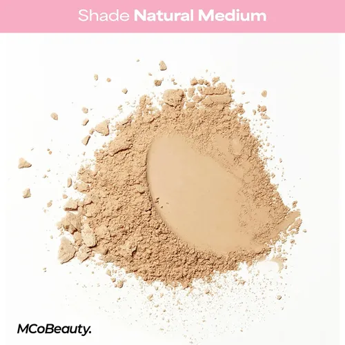 Polvo Cosmético Mcobeauty Miracle Flawless Natural Medium
