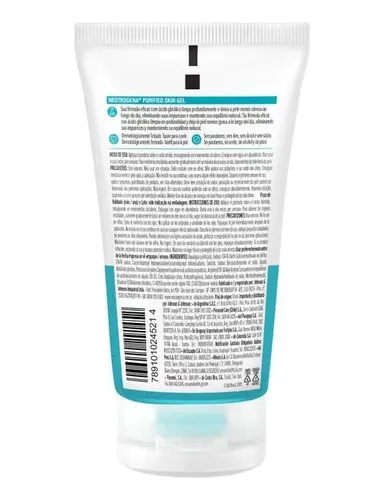 Gel De Limpieza Facial Neutrogena Purified Skin X 150g