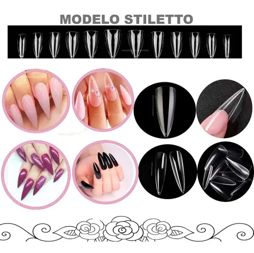 Kit/set 100 Tips Soft Gel Paris Night/ Kapping Gel Navi 15ml