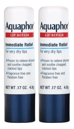 Aquaphor Lip Repair Immediate Relief Lip Balm Kit C 2
