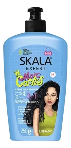 Crema De Peinar 3 En 1 Mais Cachos X250 Ml Skala