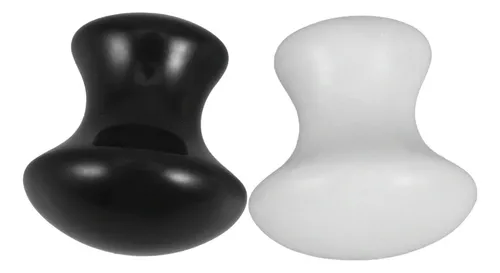 Set De Masaje De Cuarzo Mushroom Gua Sha Tools, 2 Piezas, Na