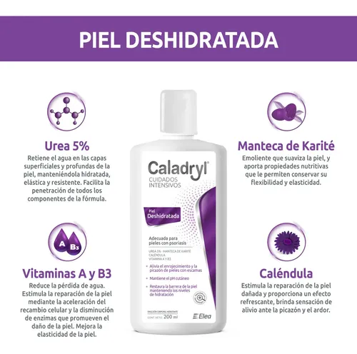 Emulsión Corporal Caladryl Piel Deshidratada 200ml