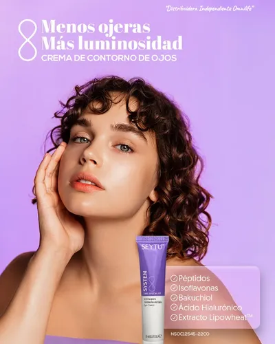 Crema Contorno Ojos Time-specialist Seytú Omnilife Antiedad