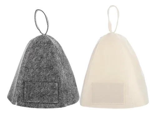 2 Gorras De Sauna For Mujer, Gorro De Sauna De Baño Con Ais