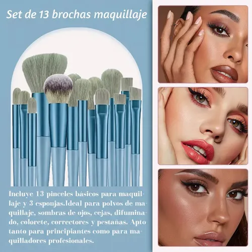 G 16 Brochas De Maquillaje