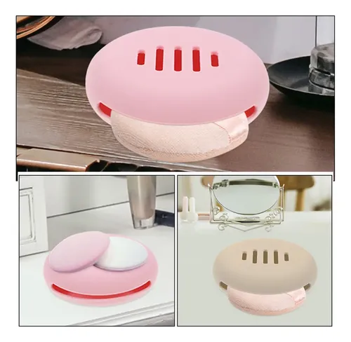 Soporte Transpirable Para Esponjas De Maquillaje, 3 Unidades