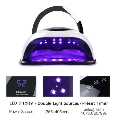 Cabina Uv Led Sun Bq5t 120 W Potente Ultimo Modelo Tactil