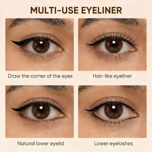 Delineador De Ojos Negro Colorstay De Larga Duración Negro