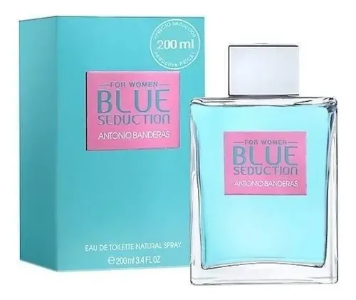 Perfume Antonio Banderas For Women Blue Seduction Edt 200 ml