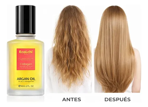 Ecolchi Argan Oil Keratina Ácido Hialurónico Pelo Dañado Ori