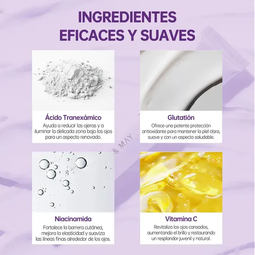 Mary&amp;may Crema De Ojos Antimanchas Txa + Glutatin J