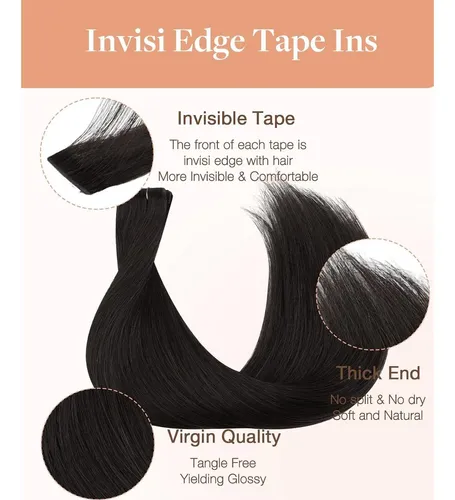 Extensiones De Cabello Con Cinta Invisi Edge Goo Goo 20