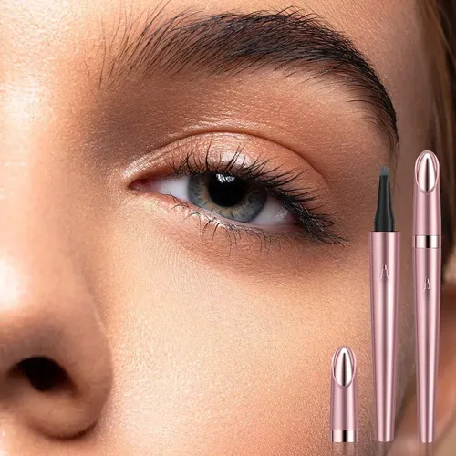 Lápiz De Cejas Impermeable Microblading 3d Fiopet Negro