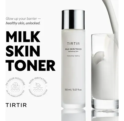 Tirtir Milk Skin Tónico Facial Hidratante Iluminadora 150ml