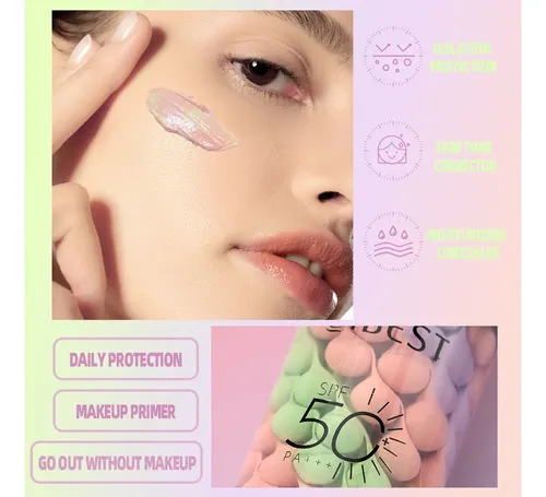 Base 3 En 1 Primer Facial Unifica E Ilumina Piel