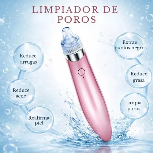 Limpiador Removedor Puntos Negros Punta Diamante Usb