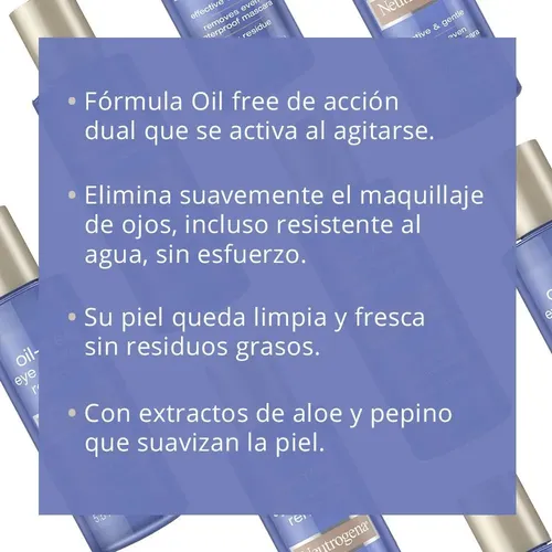 Desmaquillante De Ojos Neutrogena oil Free 162ml