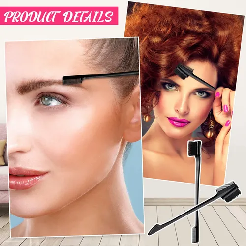 Set De Cepillos Para Cabello Cunhill Negro 12 Piezas Con Cer