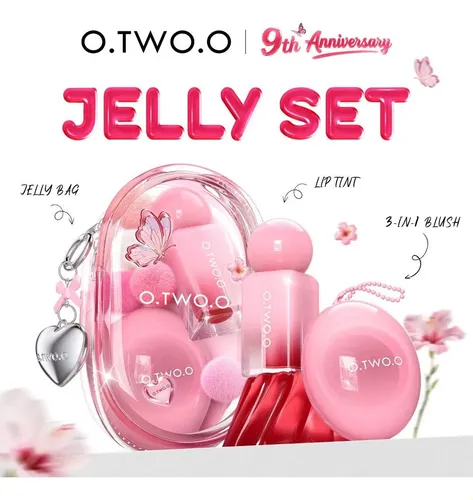 Kit De Labios Para Llavero Del 9º Aniversario, 02 Tonos
