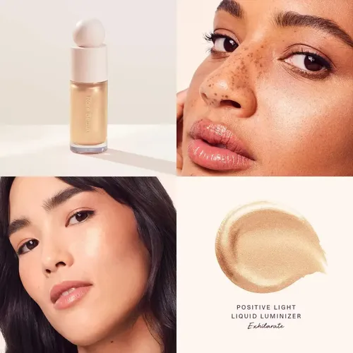 Mini Positive Light Liquid Luminizer Rare Beauty Tono Del Maquillaje Exhilarate