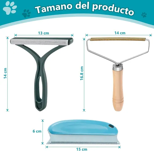 Set De 5 Piezas Para Eliminar El Pelo De Mascotas