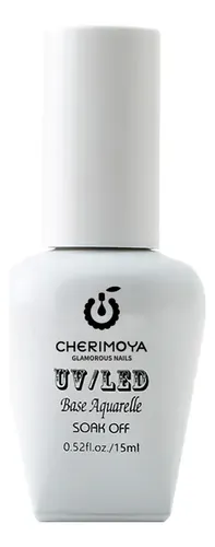 Base Aquarelle Cherimoya 15ml Para Uñas Semipermanentes Color Transparente