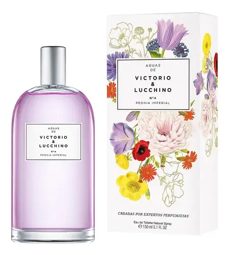 Aguas Femeninas Nº 4 Peonía Imperial Eau de Toilette Victorio & Lucchino 150ml