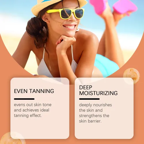 Loción Aclaradora Para Piel Al Sol, Bronceado Corporal