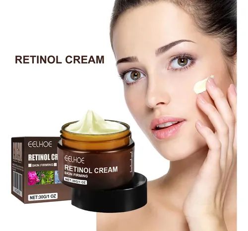 Crema De Retinol 30 G – Cuidado Facial Iluminador E Hidratan Todo Tipo De Piel Día/noche