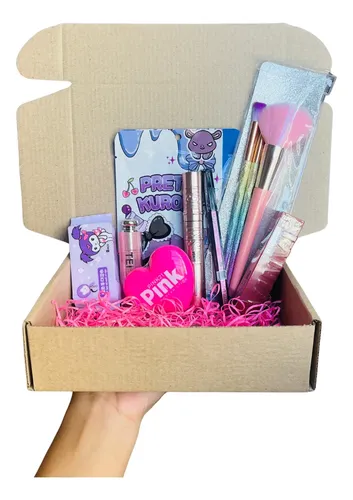 Combo Maquillaje Make Up Kit Completo Box 3 Cutie