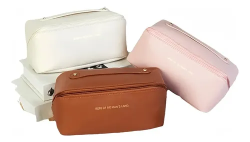 & Neceser Maquillaje Mujer De Viaje Con Cremallera *