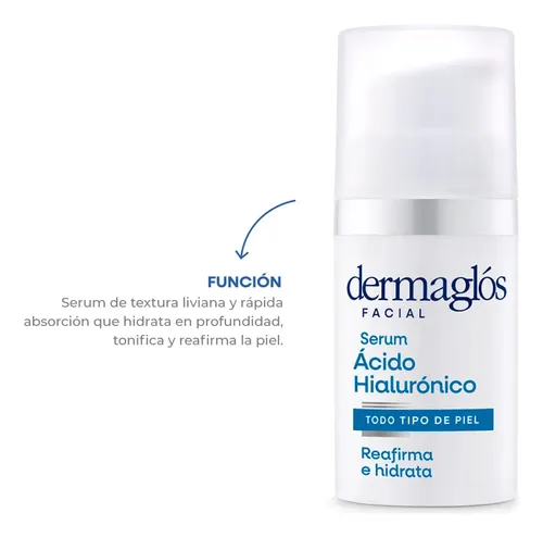 Sérum Facial Dermaglós Ácido Hialurónico X 30 Ml