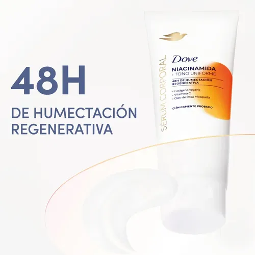 Dove Sérum Corporal con Niacinamida, Uniforma el Tono, 200ml