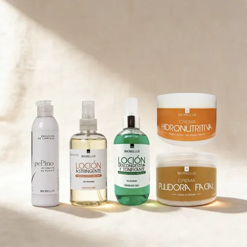 Combo Facial Para Estudiantes Cosmetologia Rostro Biobellus