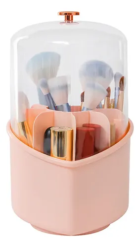 Organizador Giratorio Para Brochas De Maquillaje 360° 1 Un