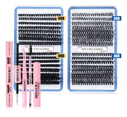 [jjm] Kit De Pestañas Cmayome 30-80d For Bricolaje, 608