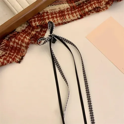 (pk) Horquilla De Pelo Con Lazo For Mujer Con Cinta Larga