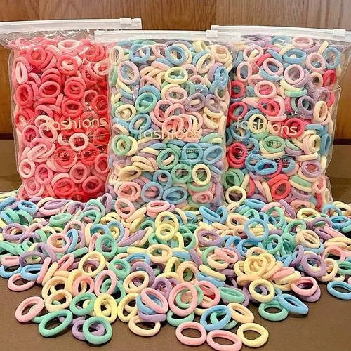 Jj Cintas Elásticas For El Pelo For Bebés, 500 Unidades,