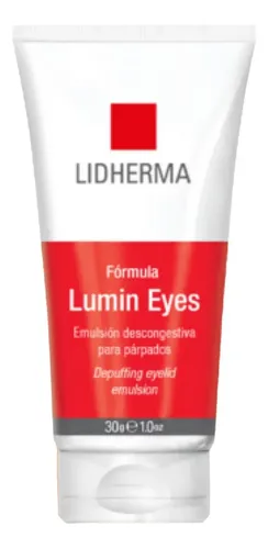 Emulsión Lumin Eyes Lidherma para piel grasa mixta normal seca de 30g