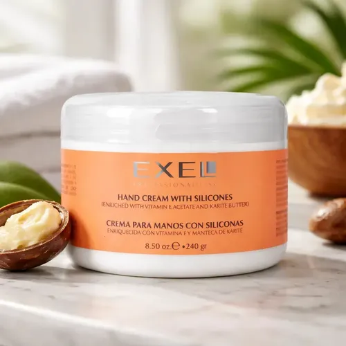 Crema Para Manos Exel Con Manteca De Karite Vitamina E 240gr