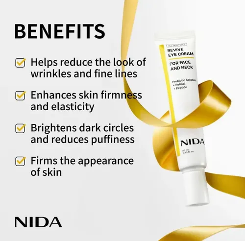 Crema Nida Revive, Anti Envejecimiento Con Retinol