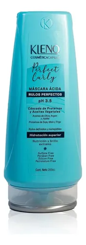 Kleno Perfect Curly Mascara Acida Rulos Perfectos 200ml