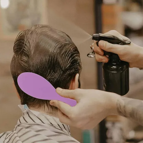Cepillo Para Cabello Cerdas De Jabali Madera Diseño Paddle