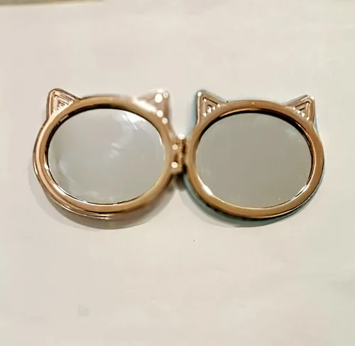 Espejito De Cartera Doble Con Aumento