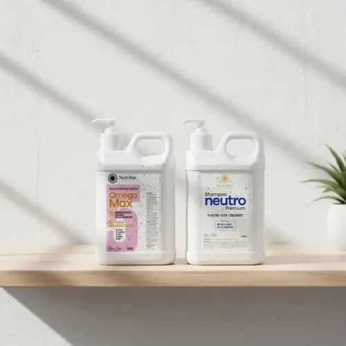 Acondicionador Luxury X 1 Litro + Shampoo Neutro X 1 Litro