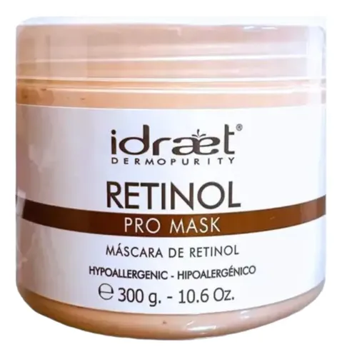 Idraet Retinol Pro Mask Mascara Facial Retinol Anti-Edad 300g