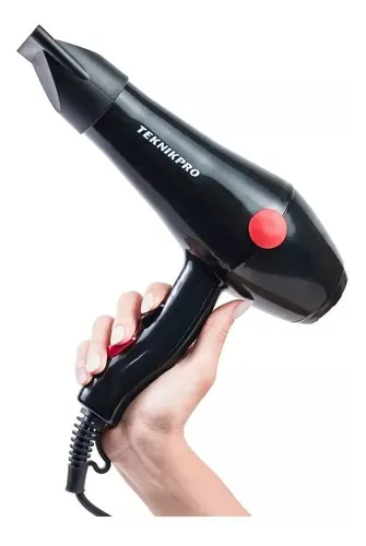 Potente Secador De Pelo 1600w Frio Calor Teknikpro