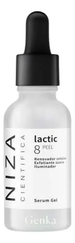 Serum Gel Lactic Con 8% De Acido Láctico 30g Niza Momento De Aplicación Día/noche Tipo De Piel Todo Tipo De Piel